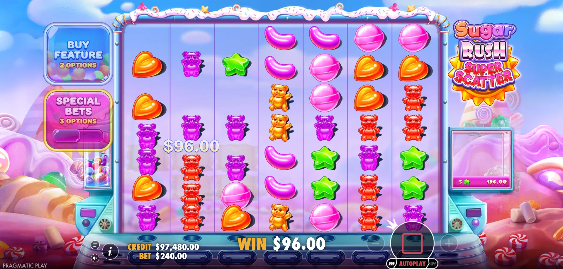 Fibonacci-systemet — sugar rush super scatter